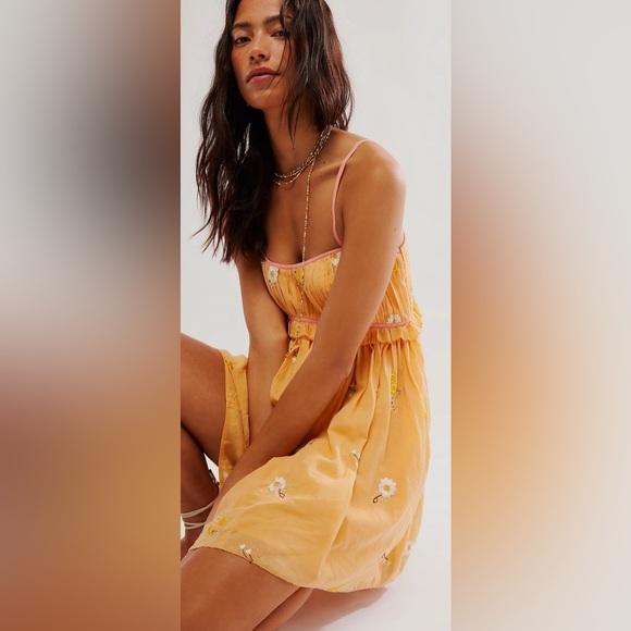 NWT Free People Alana Babydoll Medium - Picture 3 of 4